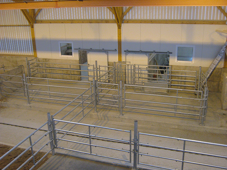 tubulaire, barrieres pour vaches
